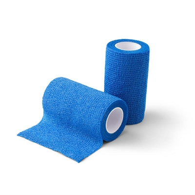Kruuse Vet-Flex Bandage Blå 10 cm 1 stk